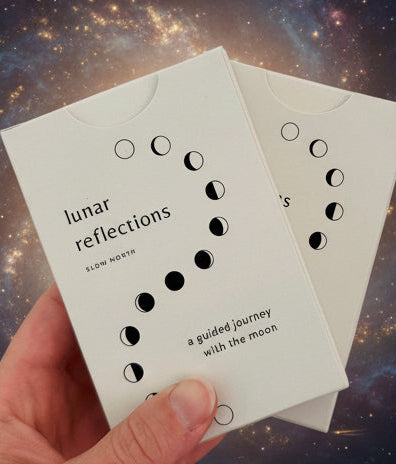 Lunar Reflections Moon Phase Deck Affirmations for Empowerment - Lucky Girl Gifts