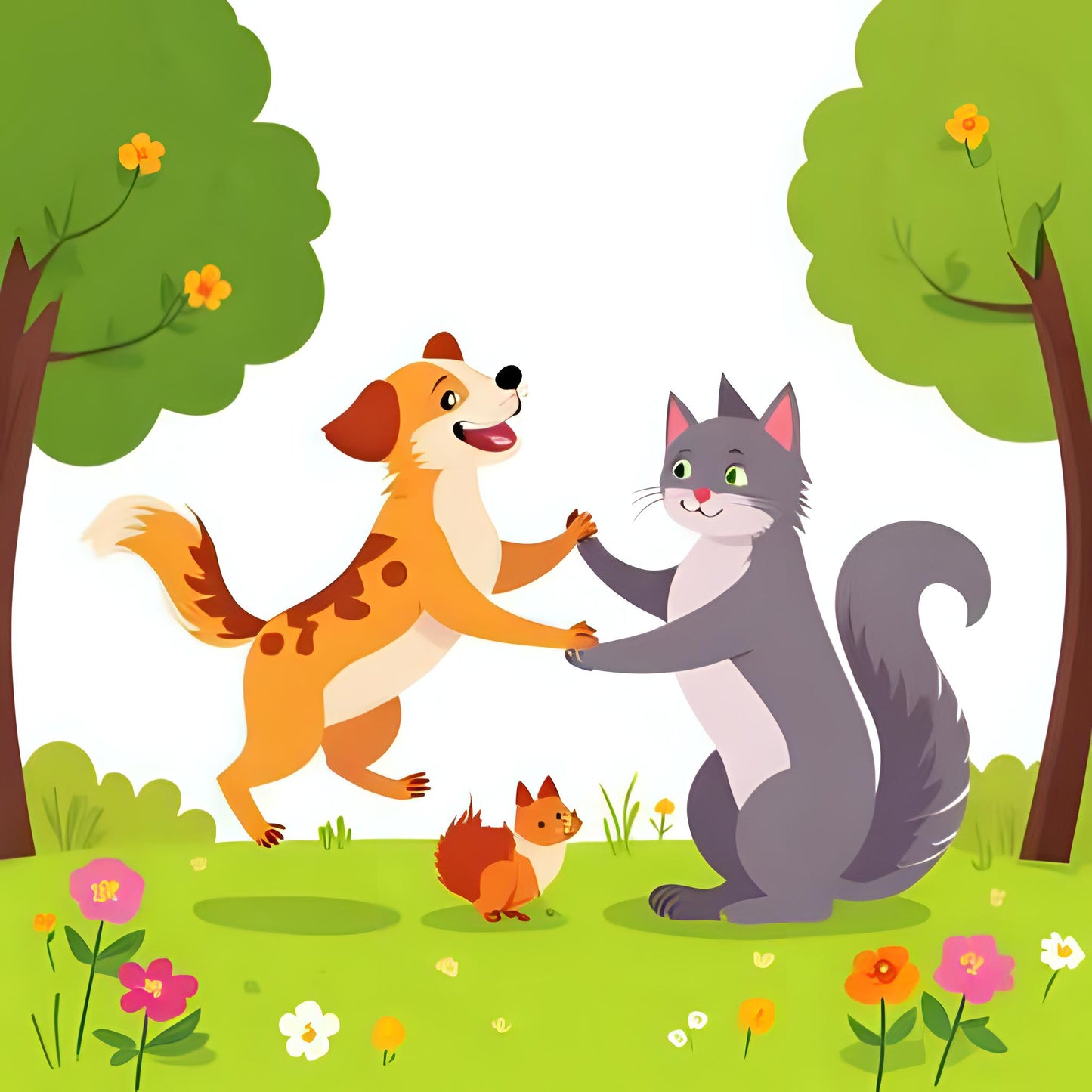 Raffi the Squirrel Plays Hide & Seek! Children's Picture and Bedtime Story Book Silly Squirrel