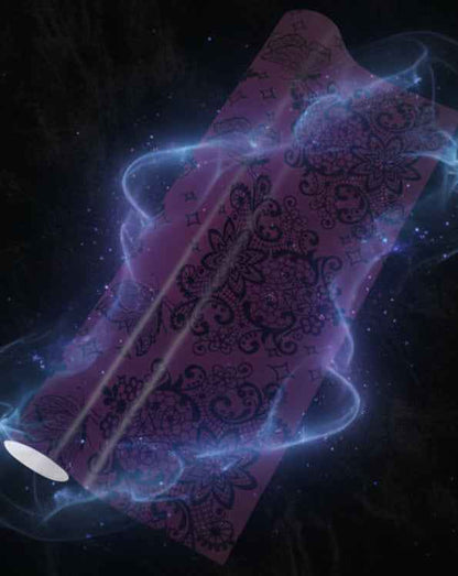 Gothic Witchy Black Lace Wrapping Paper Roll