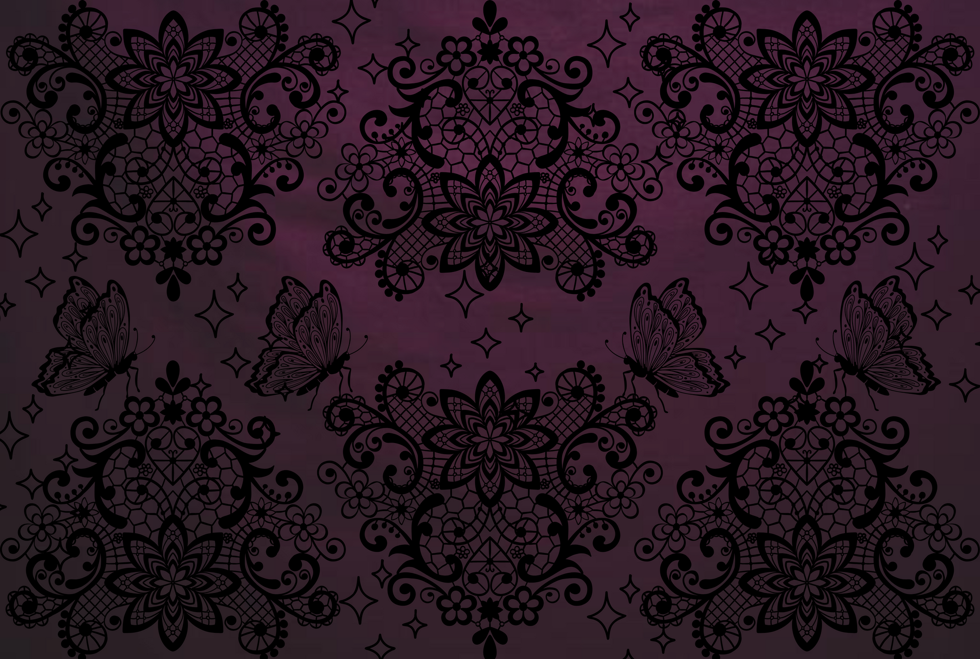 Gothic Witchy Black Lace Wrapping Paper Roll - Lucky Girl Gifts