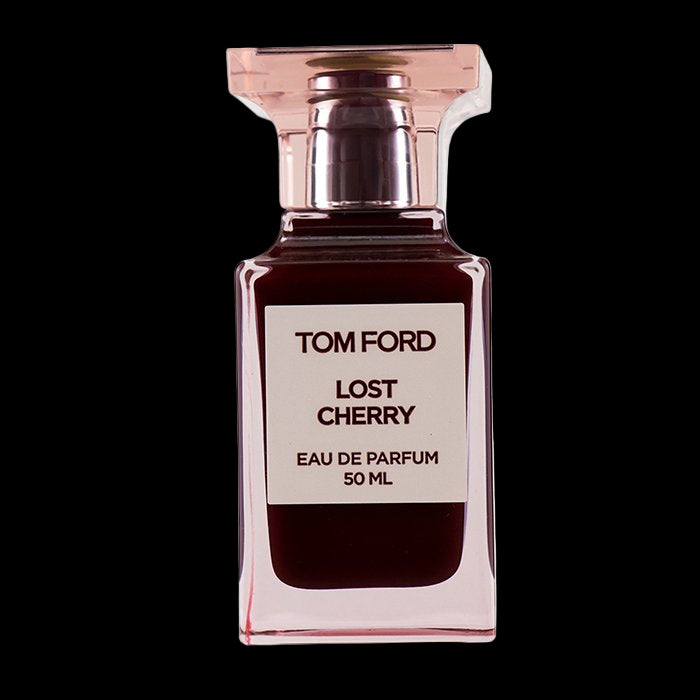 Tom Ford Lost Cherry eau de parfum bottle on a white background