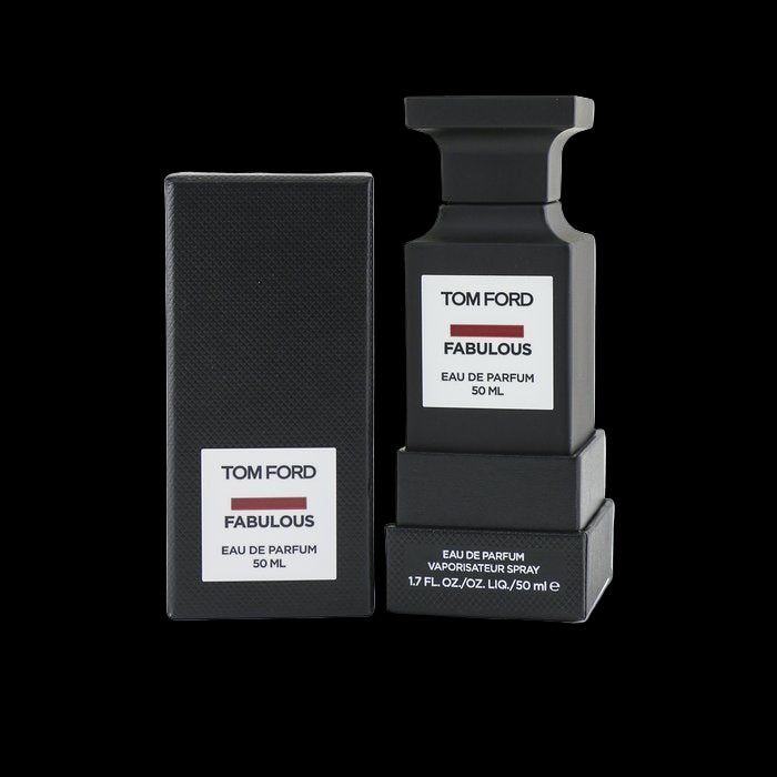 Tom Ford Fabulous perfume bottle and packaging on a white background