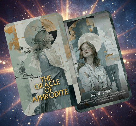 Oracle Cards Goddess of Love - The Oracle Of Aphrodite - 22 Divine Cards - Lucky Girl Gifts