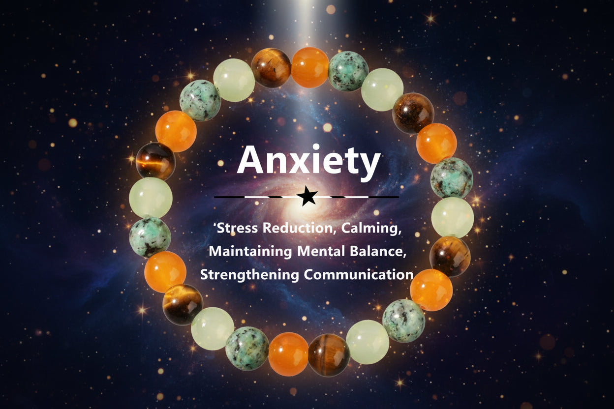 Crystal Bracelets for Wealth and Love | 17 Crystal Options for Prosperity, Protection, Chakras & Anxiety Relief - Lucky Girl Gifts
