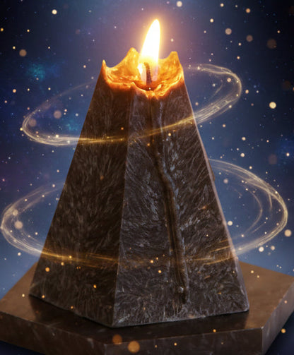 Pyramid Scented Candle - Cedar or Thyme Aromatherapy for Relaxation - Lucky Girl Gifts