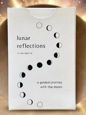 Lunar Reflections Moon Phase Deck Affirmations for Empowerment - Lucky Girl Gifts