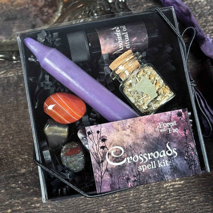 Crossroads Spell Kit • Liminal Space Work • Witchcraft - Lucky Girl Gifts