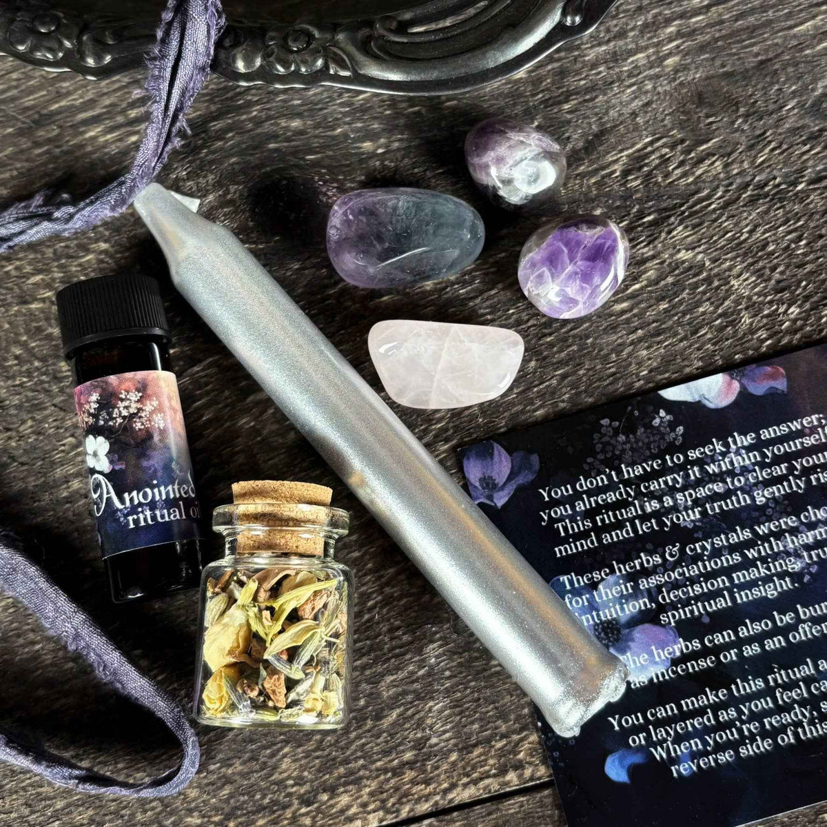 Clarity Spell Kit • Insight & Intuition Ritual • Witchcraft - Lucky Girl Gifts