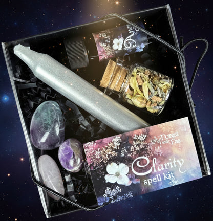 Clarity Spell Kit for Enhanced Insight and Intuition Rituals in Witchcraft - Lucky Girl Gifts