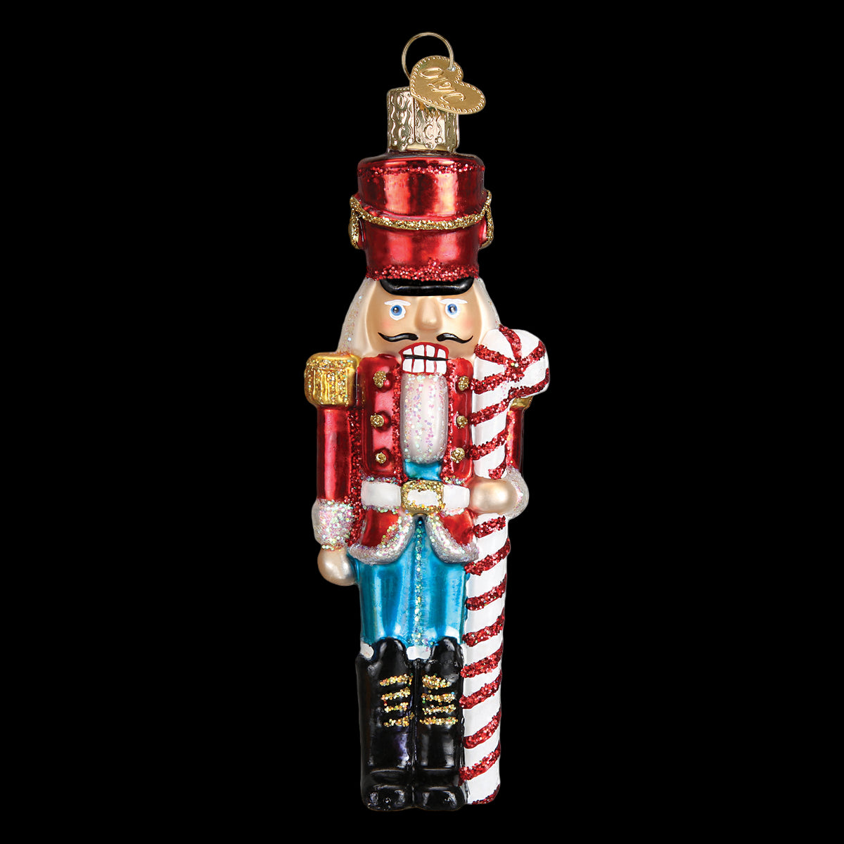 Peppermint Nutcracker Ornament