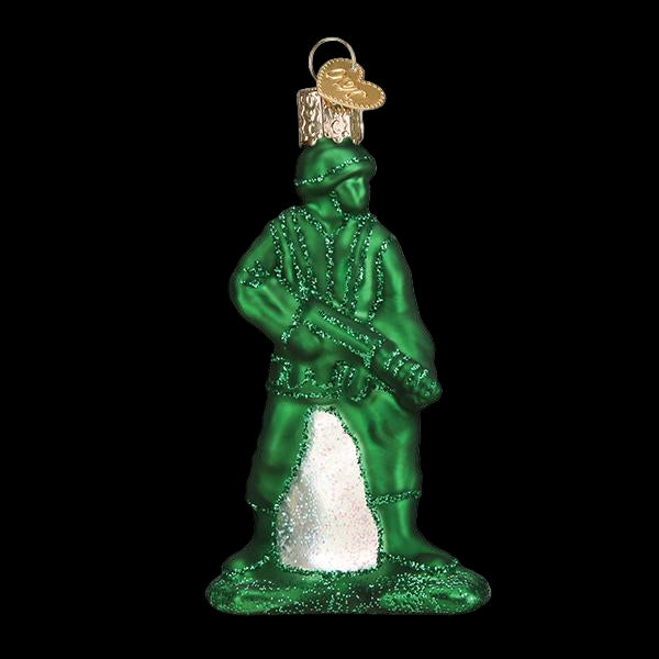 Army Man Toy Christmas Tree Holiday Ornament