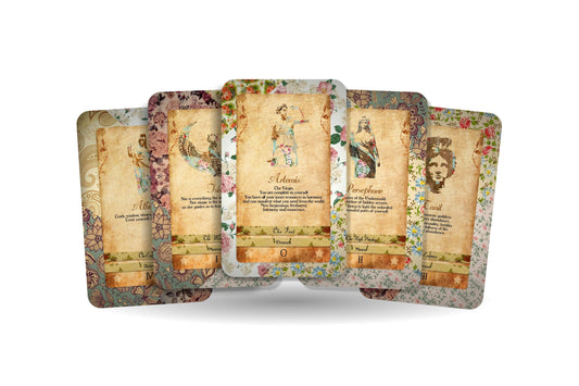 Tarot Deck - Goddess Power Cards - Major Arcana - Sacred Fem-0