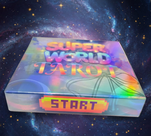 Super World Tarot Deck - Game Themed Tarot Deck for Gaming Enthusiasts - Lucky Girl Gifts
