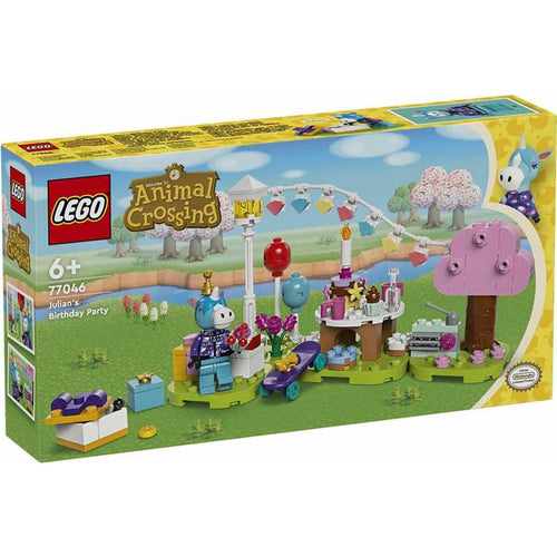 LEGO Animal Crossing Julian's Birthday Party set packaging