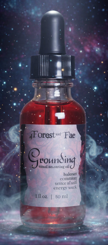 Grounding Oil for Energy Work | Herb Infused Blend - Lucky Girl Gifts