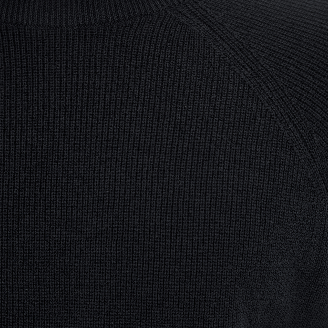 Close-up of a black textured fabric