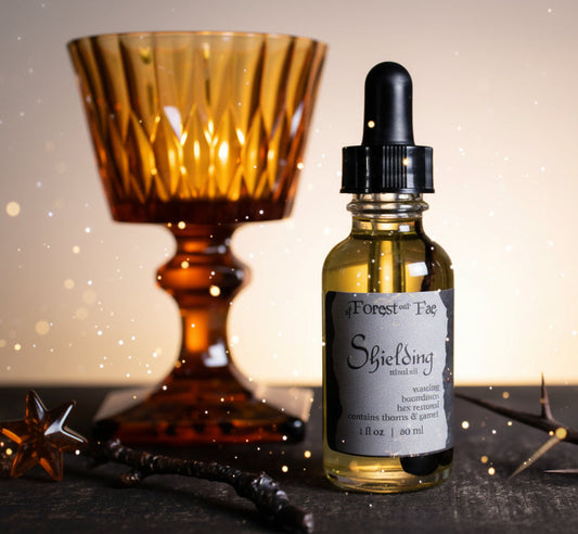 Shielding Ritual Oil • Altar Oil for Warding, Hex Removal-0