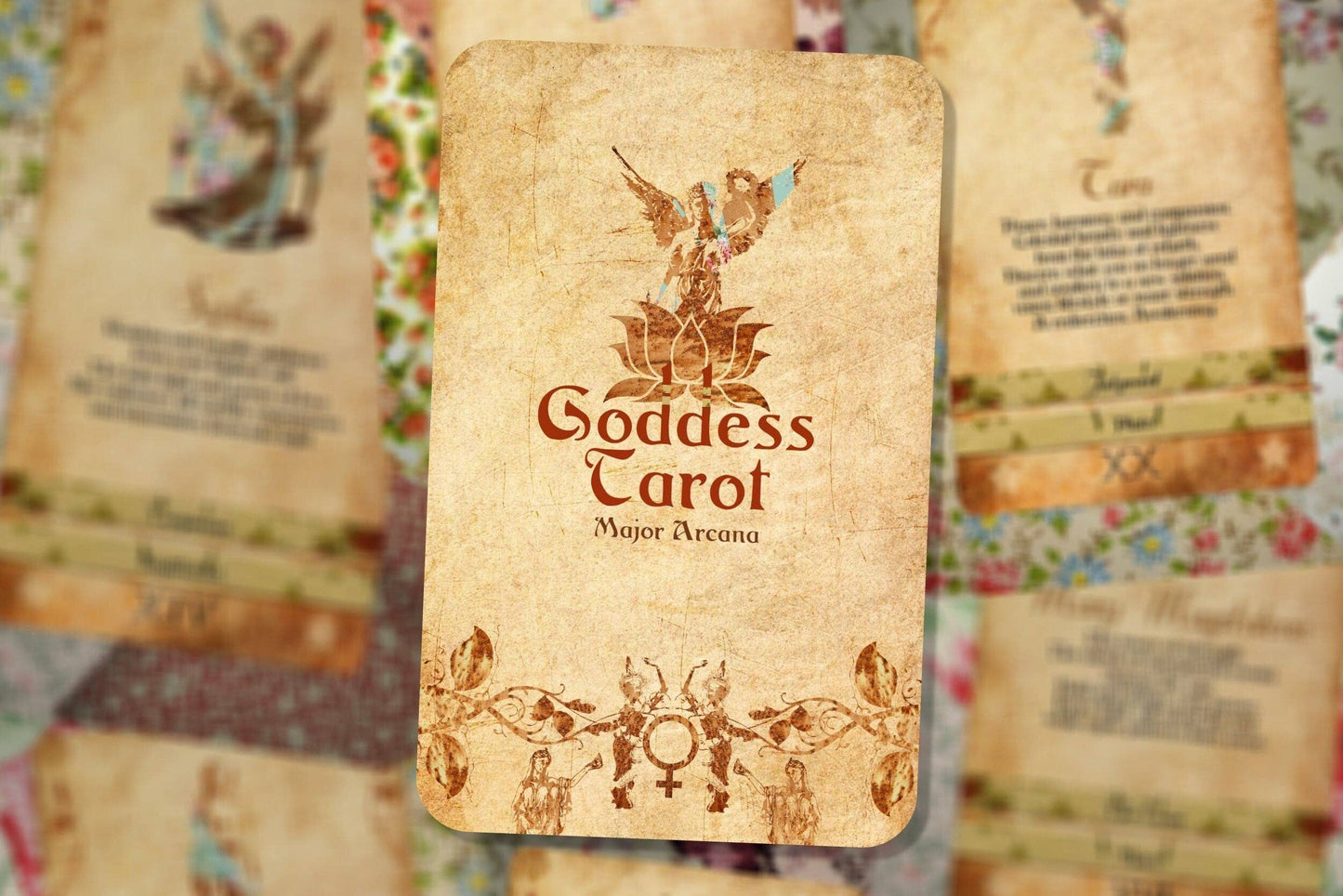 Tarot Deck - Goddess Power Cards - Major Arcana - Sacred Fem-3