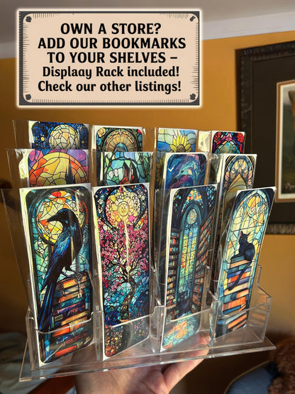 Gothic Lady Bookmark – Dark Victorian Vampire Bookmark for Book Lovers, Gothic Fantasy Gift, Mysterious Page Marker, Elegant Horror Art