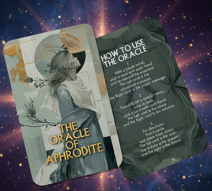 Oracle Cards Goddess of Love - The Oracle Of Aphrodite - 22 Divine Cards - Lucky Girl Gifts