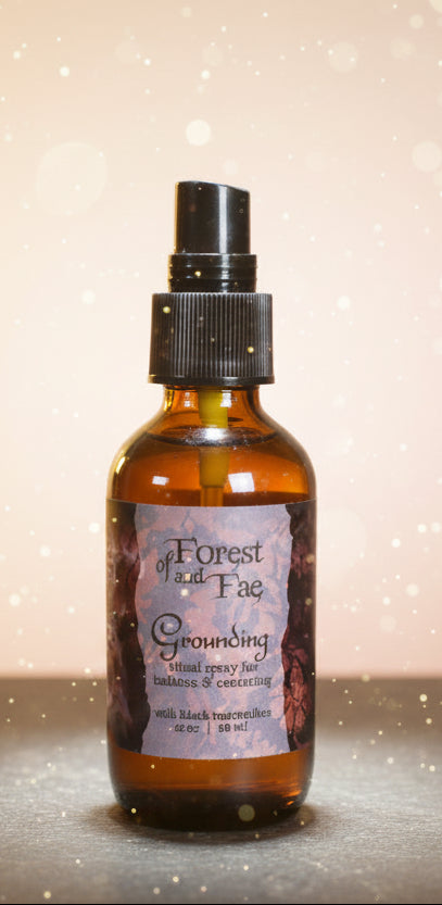 Grounding Ritual Spray • Crystal Infused • Witchcraft-0