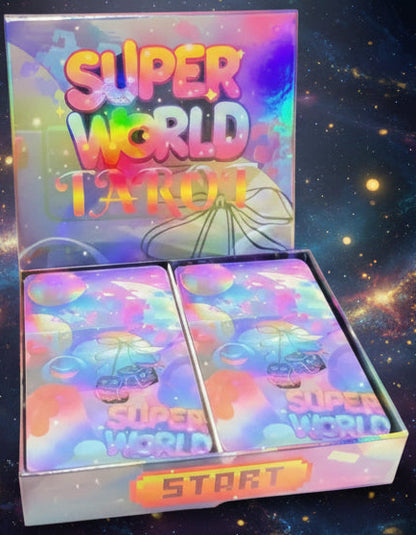 Super World Double Play Tarot & Oracle Decks - Game Themed - Lucky Girl Gifts