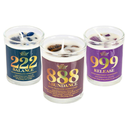 ANGEL NUMBER CANDLES: #777 - LUCK-0