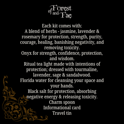 Protection Travel Altar Kit for Rituals & Spells | Witch DIY Set - Lucky Girl Gifts