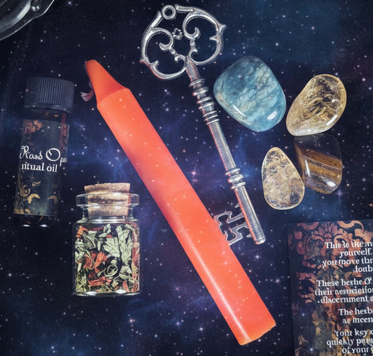 Unlocked Spell Kit for Road Opener & Energy Shift in Witchcraft - Lucky Girl Gifts