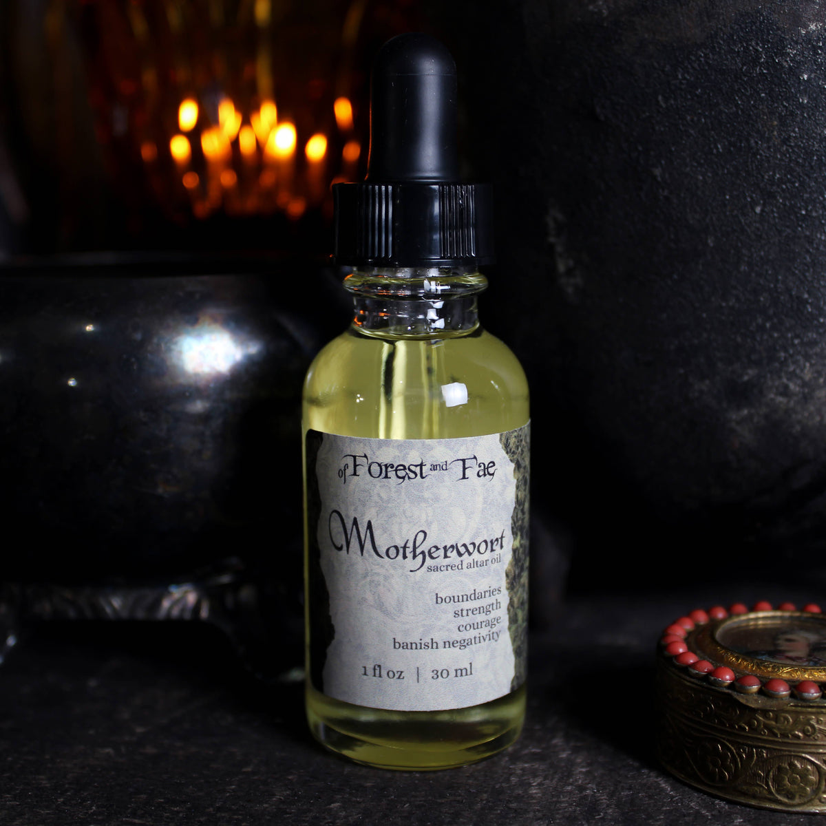 Motherwort Sacred Altar Oil • Ritual Oil • Empath Protection - Lucky Girl Gifts
