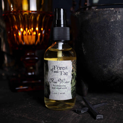Rue Water for Protection Hex Breaking Witchcraft - Lucky Girl Gifts