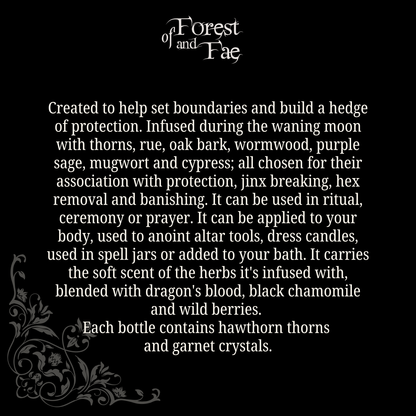 Shielding Ritual Oil • Altar Oil for Warding Hex Removal - Lucky Girl Gifts