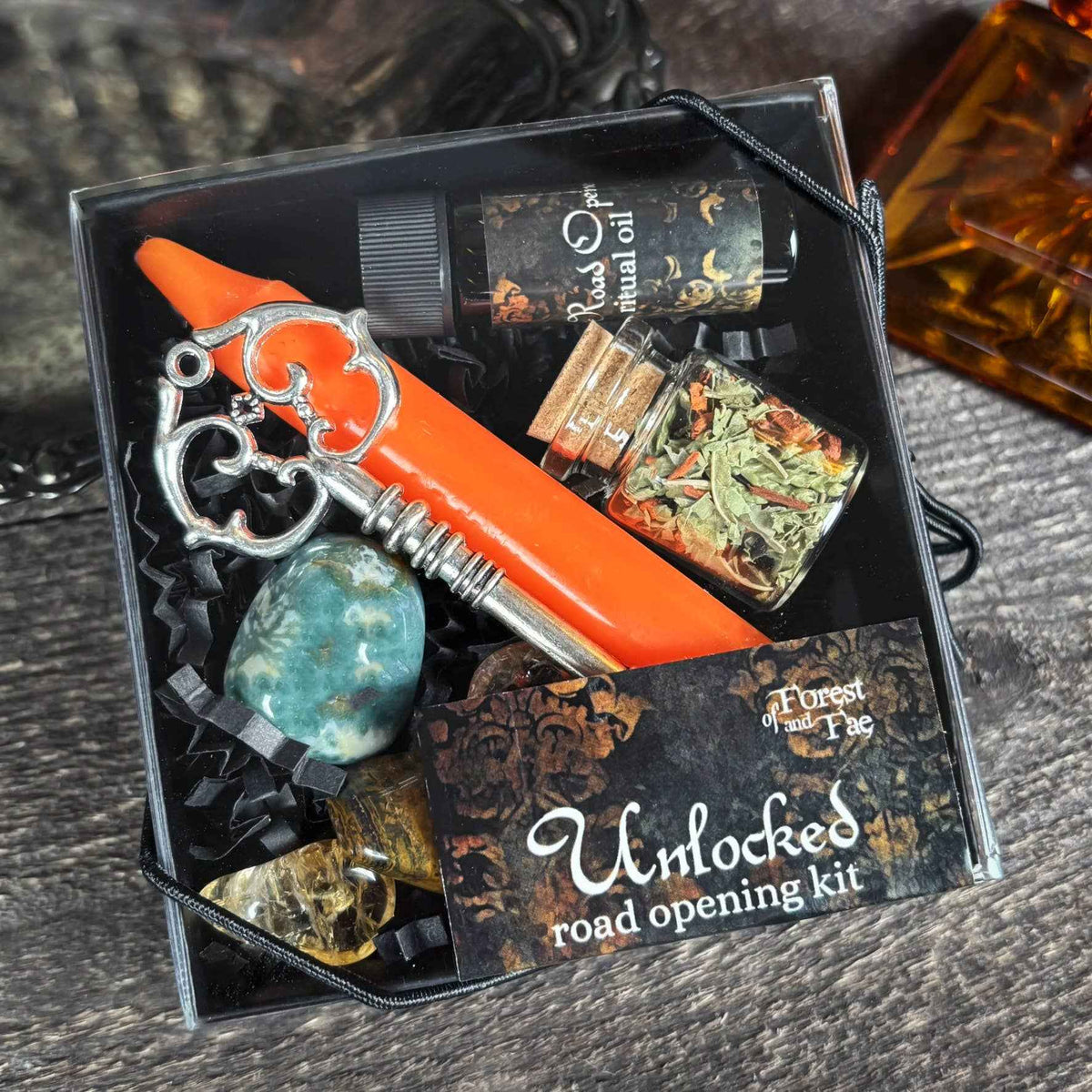 Unlocked Spell Kit • Road Opener & Energy Shift• Witchcraft - Lucky Girl Gifts