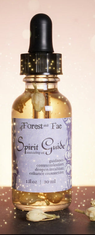 Spirit Guide Anointing Oil • Herb Infused Ritual Oil-0