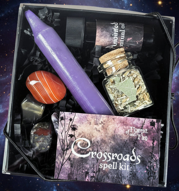 Crossroads Spell Kit • Liminal Space Work • Witchcraft - Lucky Girl Gifts