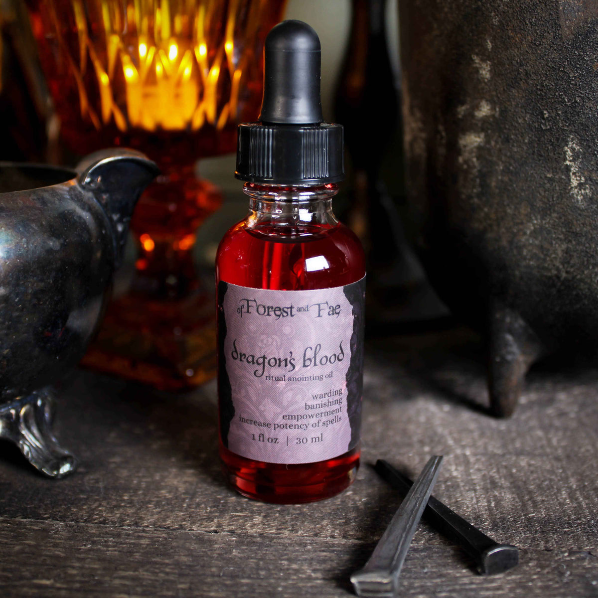 Dragon's Blood Ritual Anointing Oil • Altar Oil •Witchcraft - Lucky Girl Gifts
