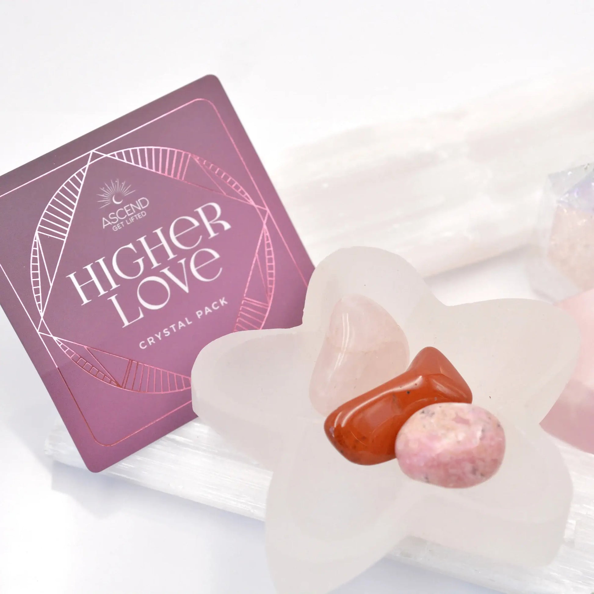 Intention Crystals Set: Manifest-4