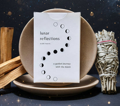 Lunar Reflections Moon Phase Deck Affirmations for Empowerment - Lucky Girl Gifts
