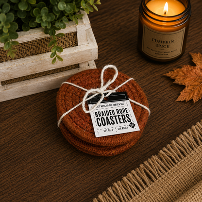 Fall Fabric Coasters - Lucky Girl Gifts