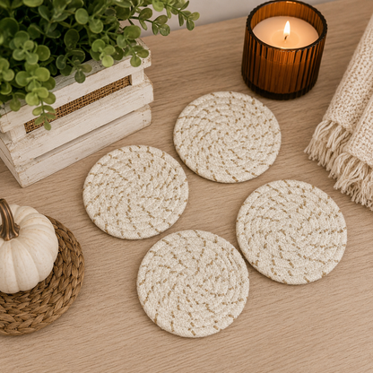 Fall Fabric Coasters - Lucky Girl Gifts