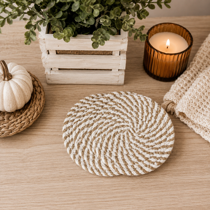 Fall Fabric Coasters - Lucky Girl Gifts