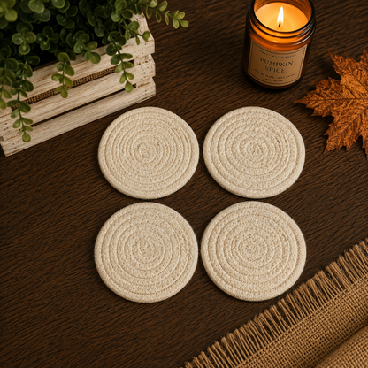 Fall Fabric Coasters - Lucky Girl Gifts