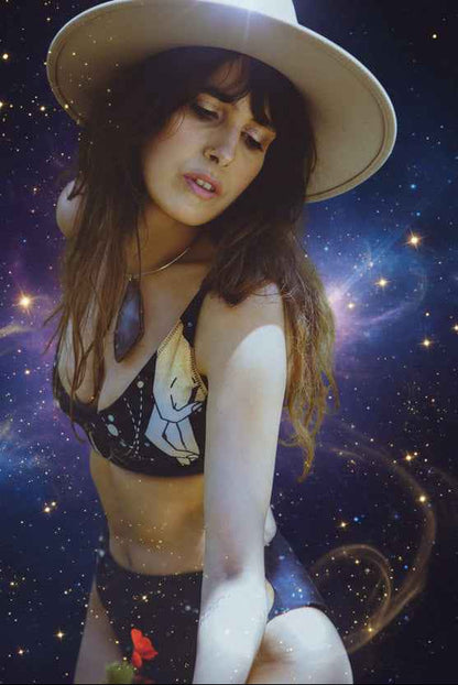 Cygnus Midnight Swimsuit for Elegant Beach Style