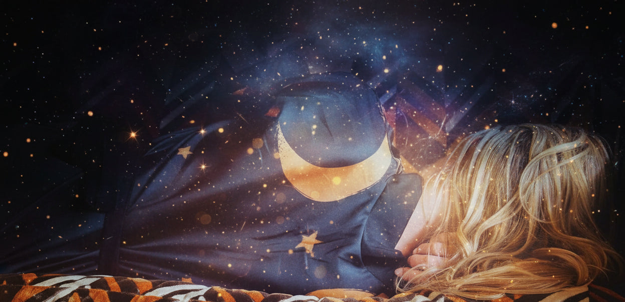 Silky Rigel Robe | Celestial Twilight Elegance - Lucky Girl Gifts