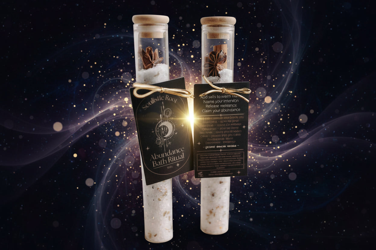 Abundance Bath Soak for New Beginnings Ritual - Lucky Girl Gifts