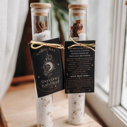 Abundance Bath Soak for New Beginnings Ritual - Lucky Girl Gifts