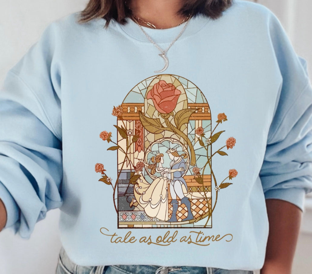 A Tale As Old As Time (Beauty & The Beast) Sweatshirt or Tee