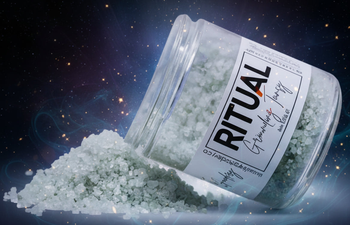 Ritual Bath Soaks with Sea Salt for Detoxifying and Relaxation - Lucky Girl Gifts