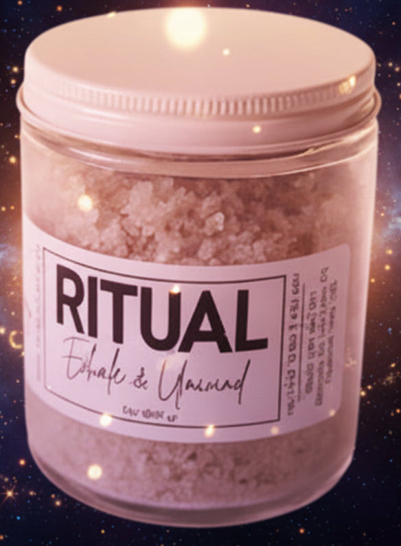 Ritual Bath Soaks with Sea Salt for Detoxifying and Relaxation - Lucky Girl Gifts