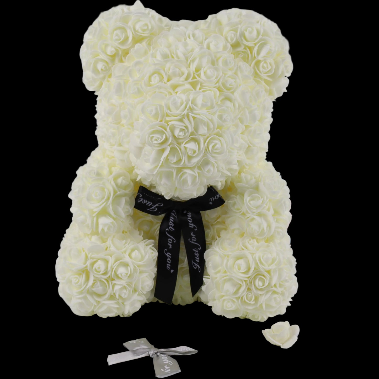 Teddy Bear With Box, High Quality Artificial Flower for Valentines Day Gift